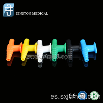 Conector médico para catéter de succión y catéter nelaton